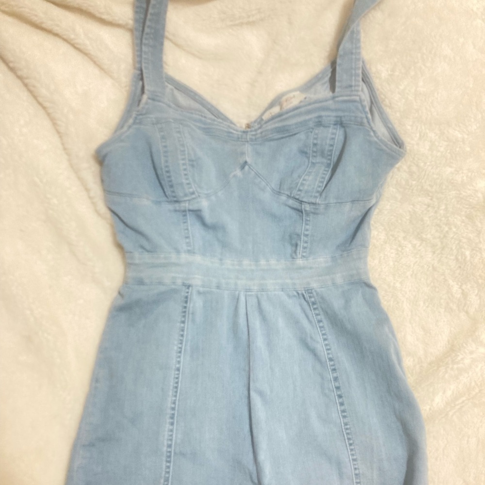DENIM ONE PIECE